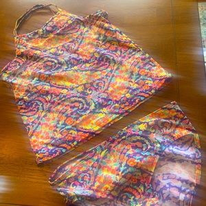 Two piece girls swim suit size 16 ( girls)